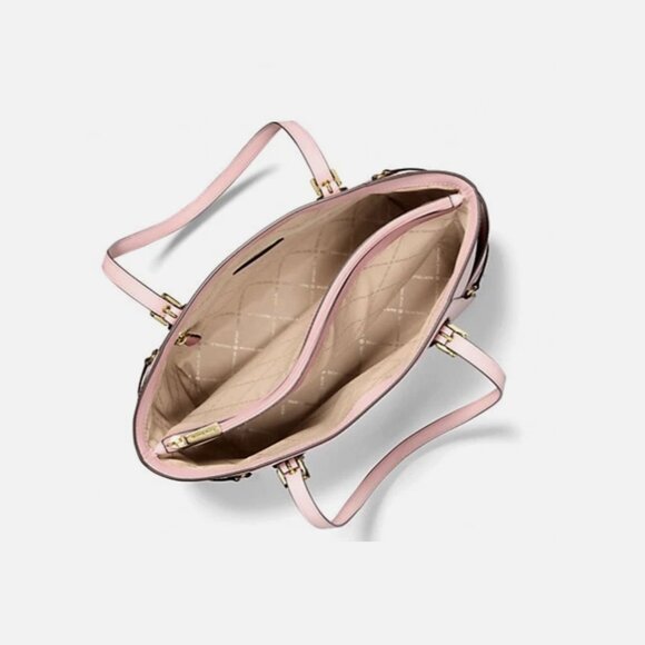 New Michael Kors Voyager Large Saffiano Leather Tote Powder Blush - Picture 4 of 4